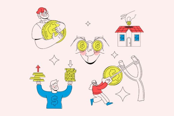 Investment Activity Asset Illustration: Graphics & Illustrations for Real Projects