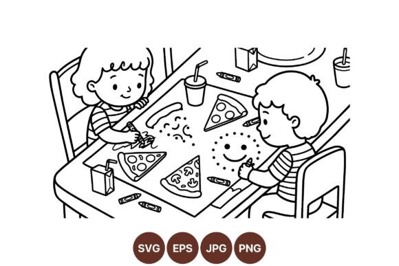Kids Coloring Fun Vector Art: Playful Graphics & Illustrations