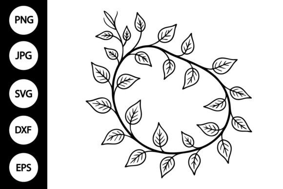 Outline Vine SVG: Graphics for Crafts